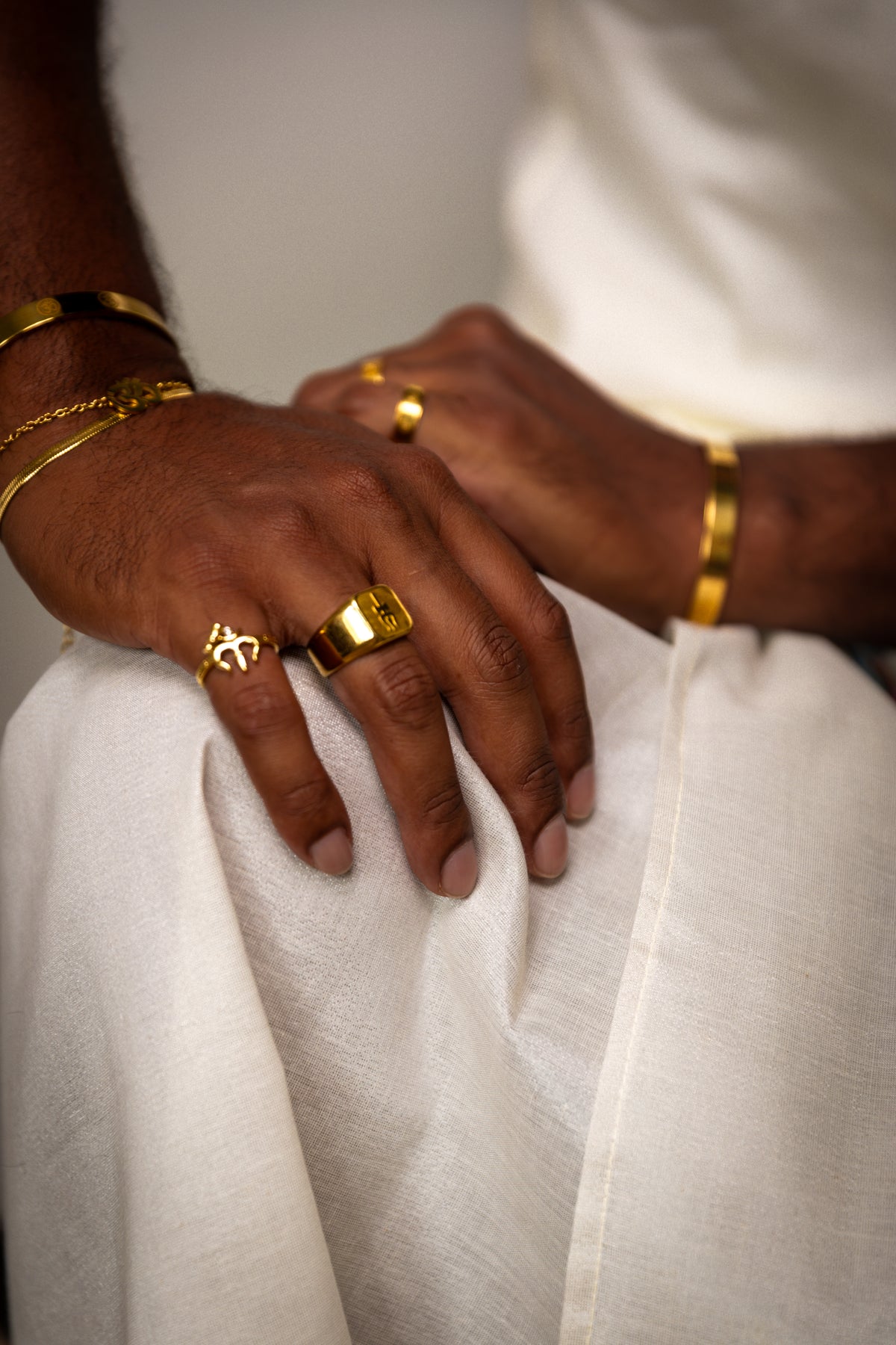 Trishul Shakti Signet Ring 🔱