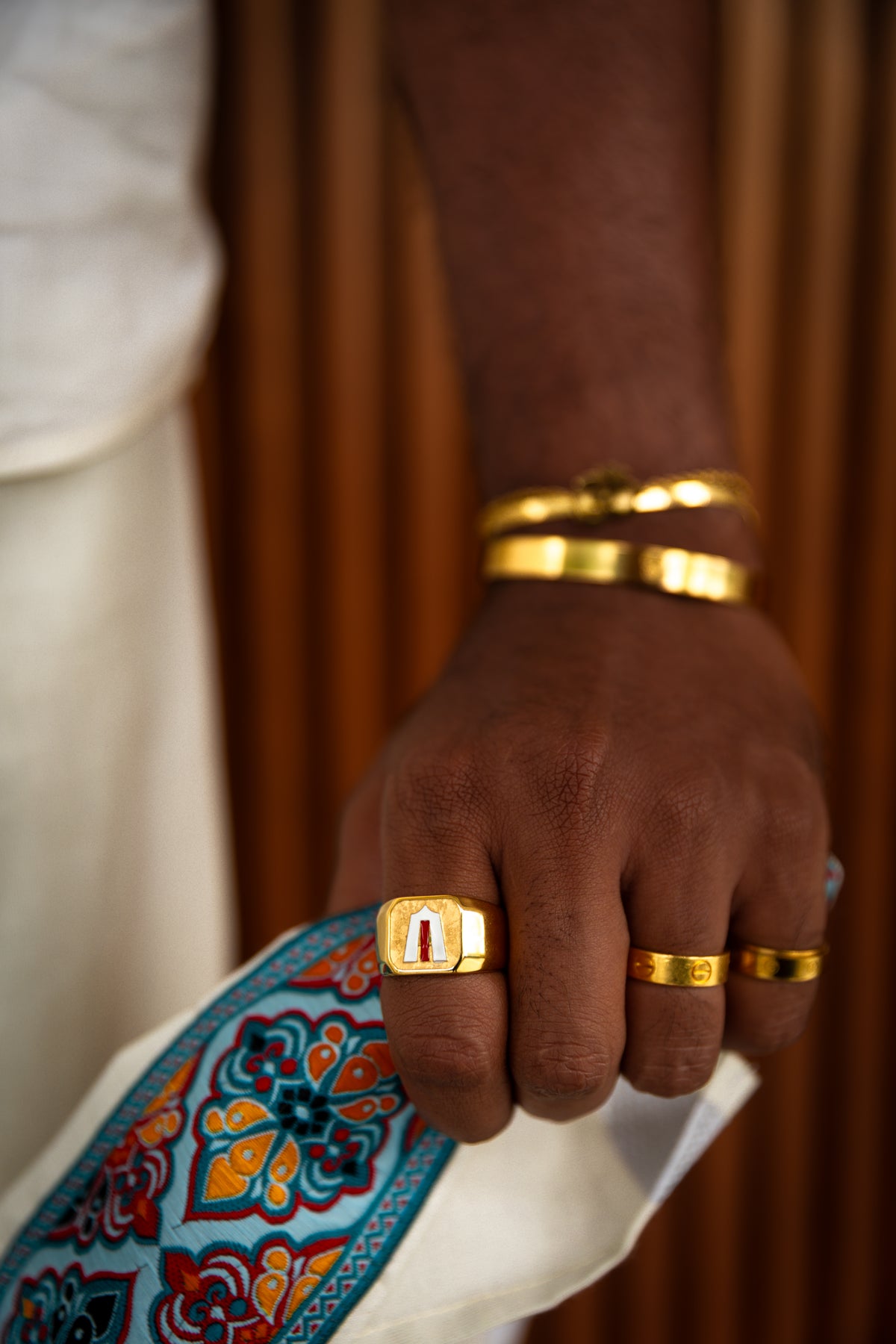 Perumal Thirunamam Signet Ring