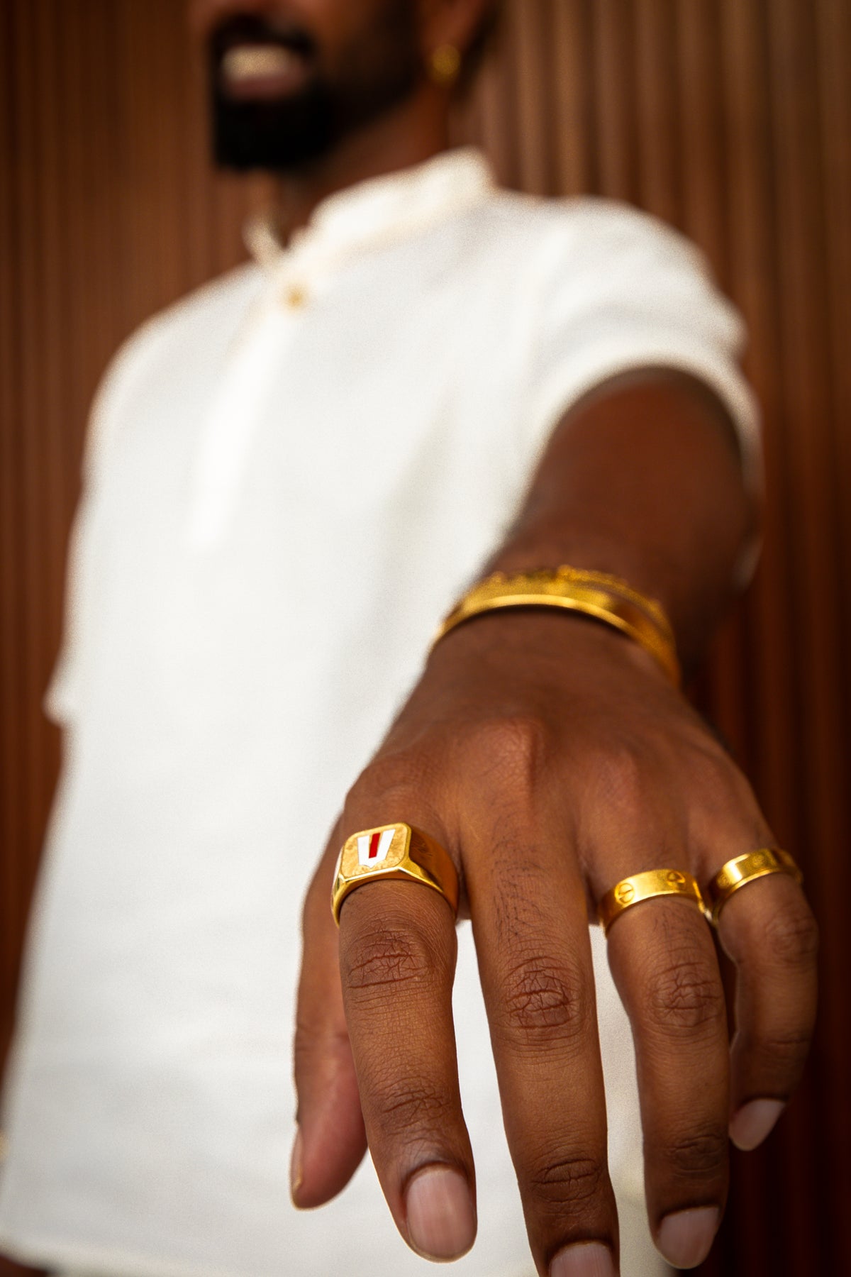 Perumal Thirunamam Signet Ring