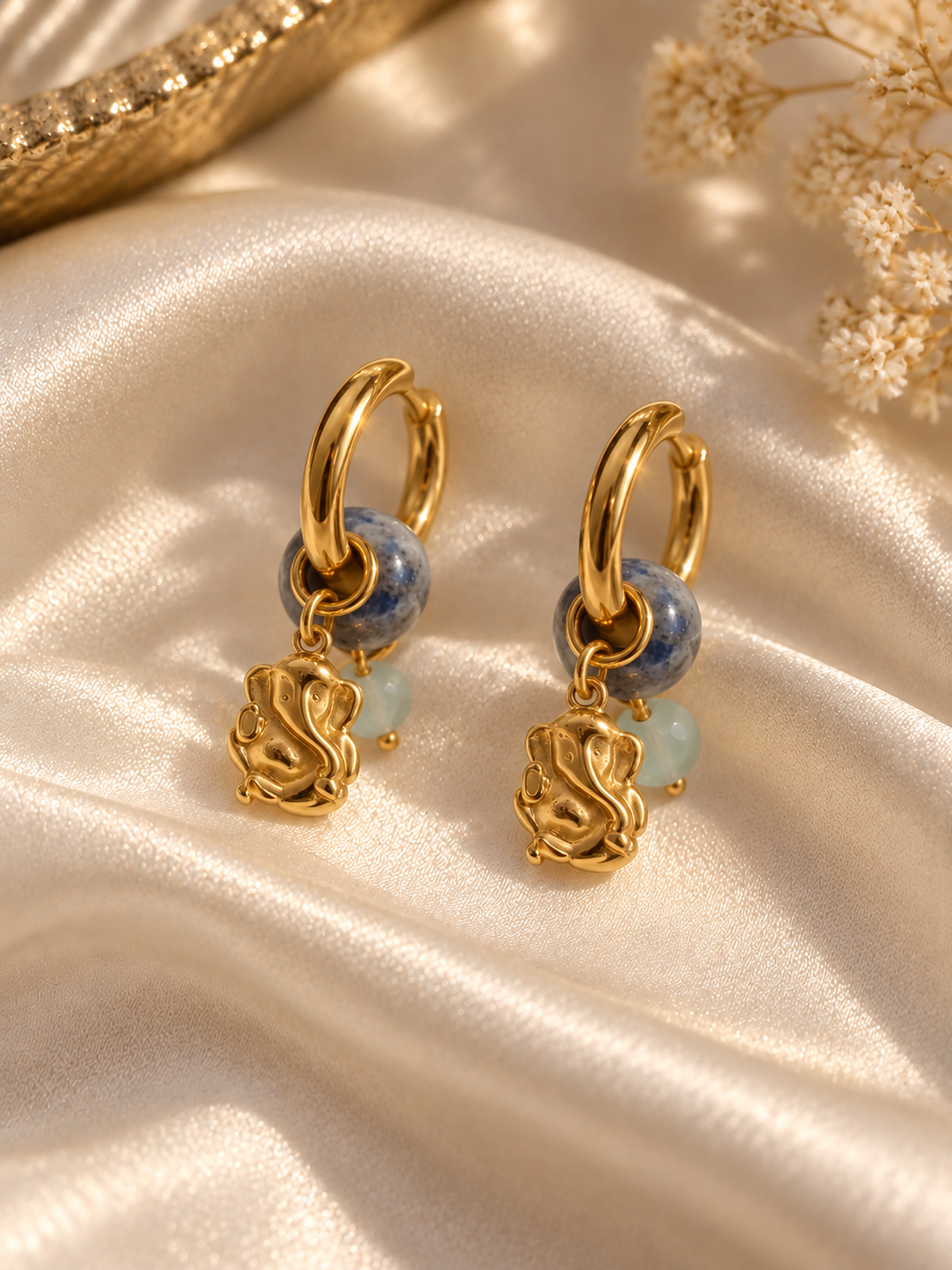 Ganesha Stack Earrings