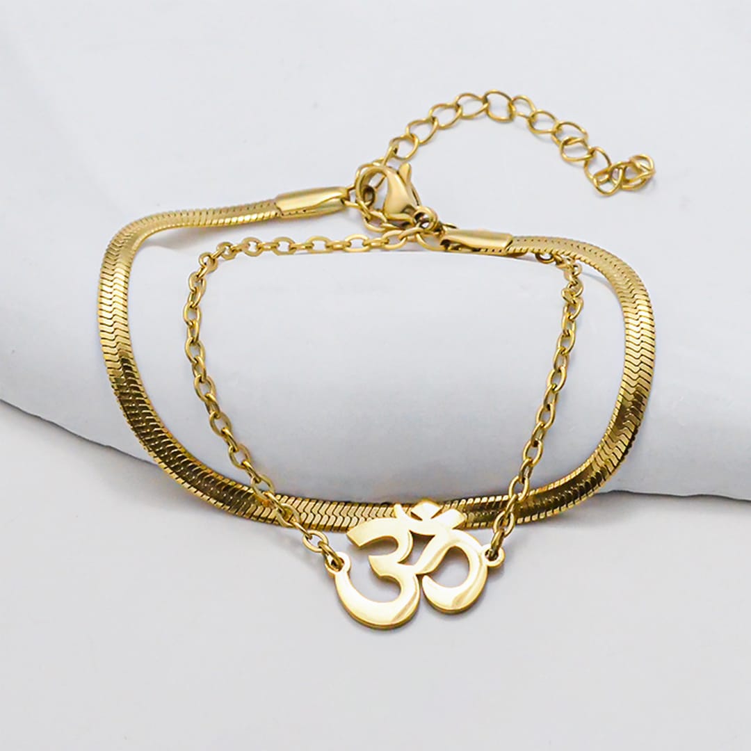 Omkara Double Bracelet